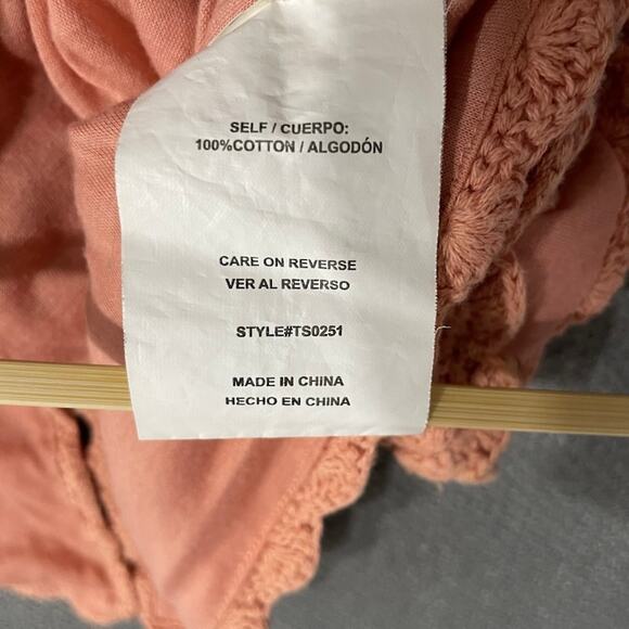 Taylor and Sage Crochet top Gypsy Festival Boho Indie - Picture 5 of 6